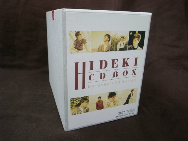 西城秀樹 CD HIDEKI CD BOX ~Beloved 120Songs~(完全予約限定盤)(8CD) - CD