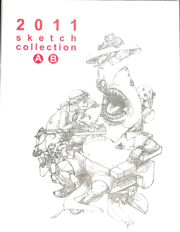 2011 sketch collection AB(中文) キム・ジョン・ギ Kim Jung-Gi