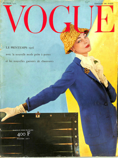 ヴォーグ（仏） VOEGUE Fevrier 1956 | 古本よみた屋 おじいさんの本 