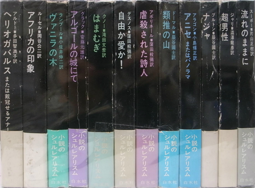 小説のシュールリアリズム 全12巻セット 白水社 - 文学/小説