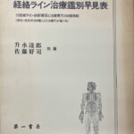 経絡五行理論 経絡ライン治療鑑別早見表 升水達郎 佐藤好司